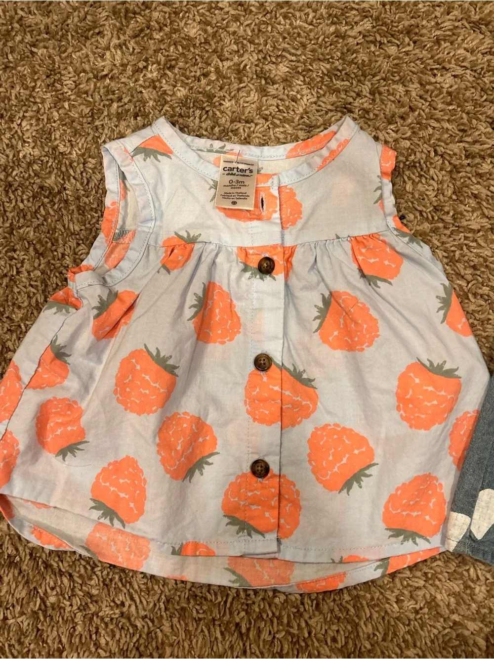 Girls Mixed Dress and Top Bundle 0-3 month girls clothing lot of 7